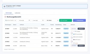 X-Rechnung Import System